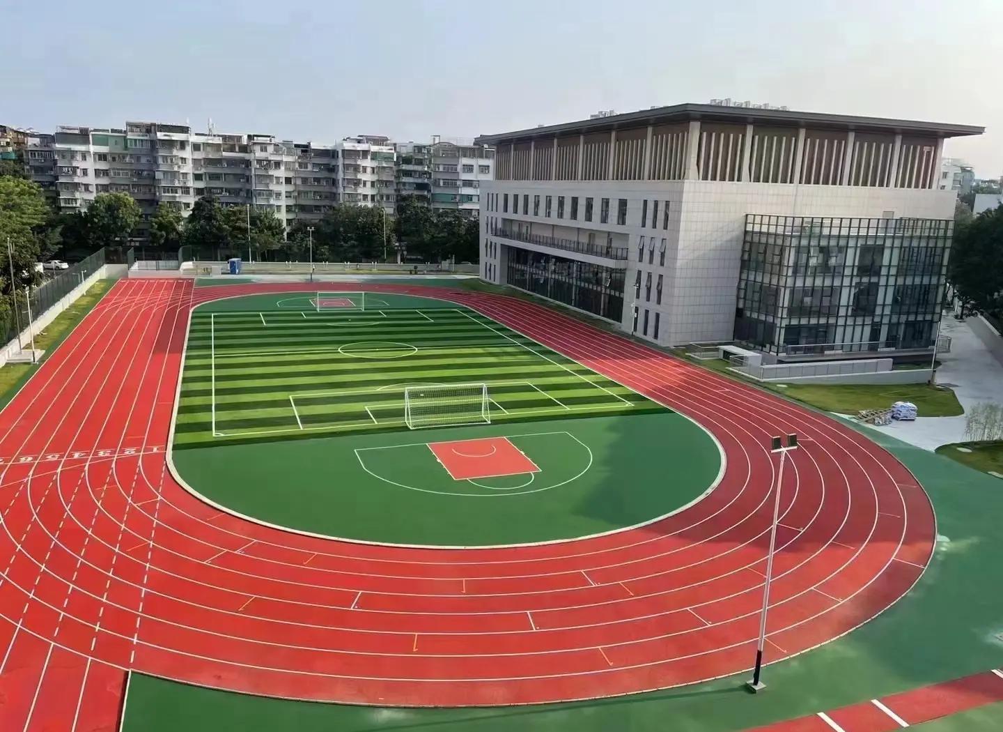 厦门市塑胶跑道塑胶篮球场 - 厂家
